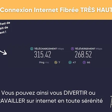 Appartement Côté Jardin - 3 People - Netflix Melun